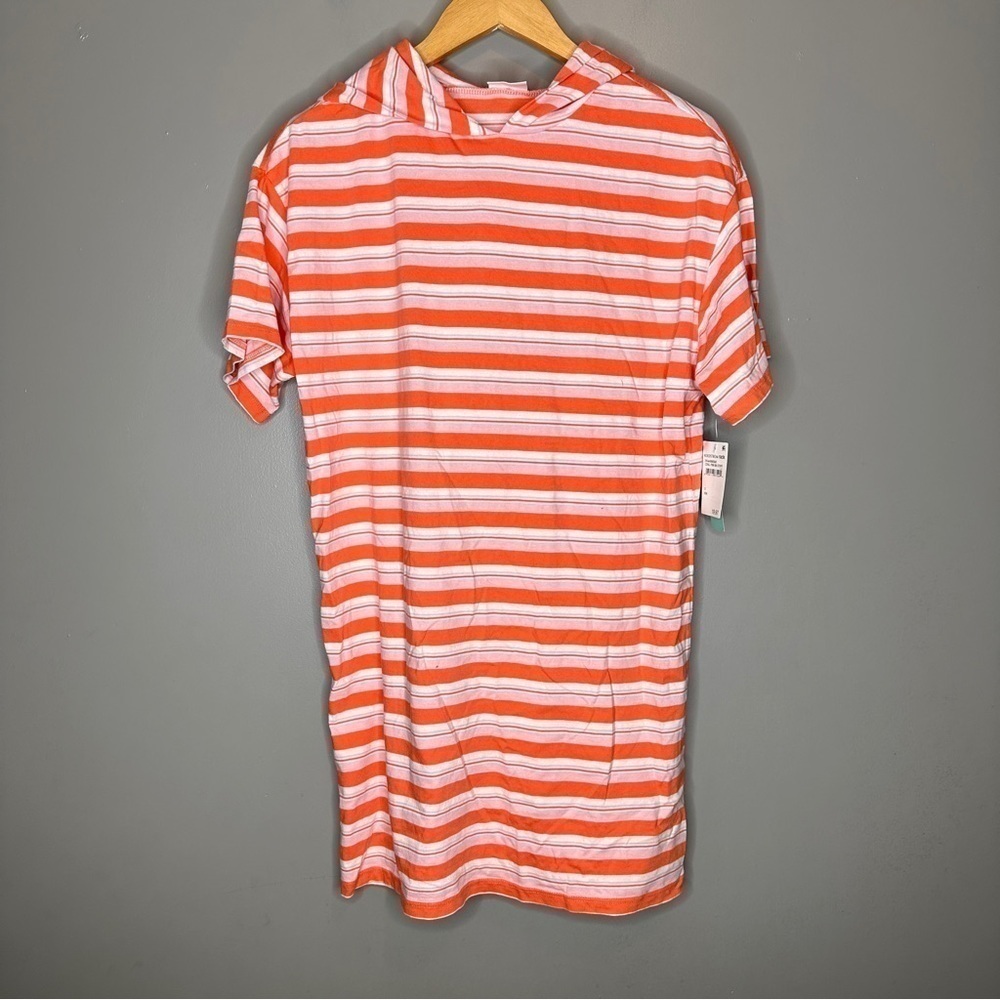 NWT Abound Stripes hooded Tshirt dress